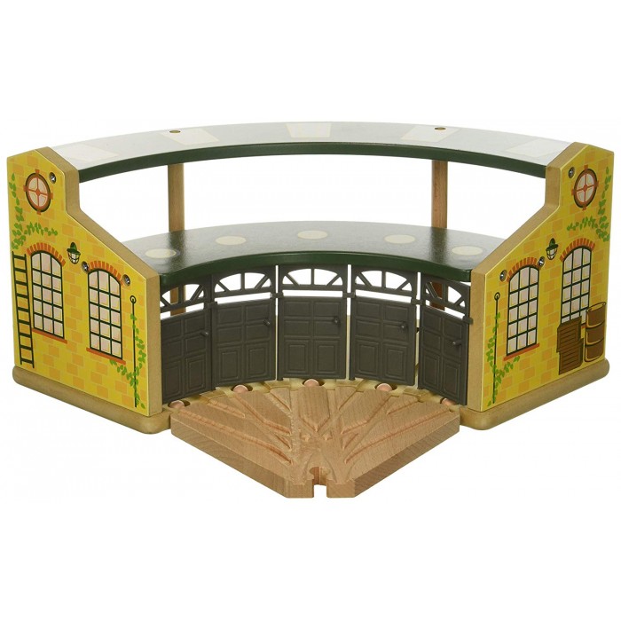 Depou Garaj trenulete mare cu 5 intrari Maxim Round House